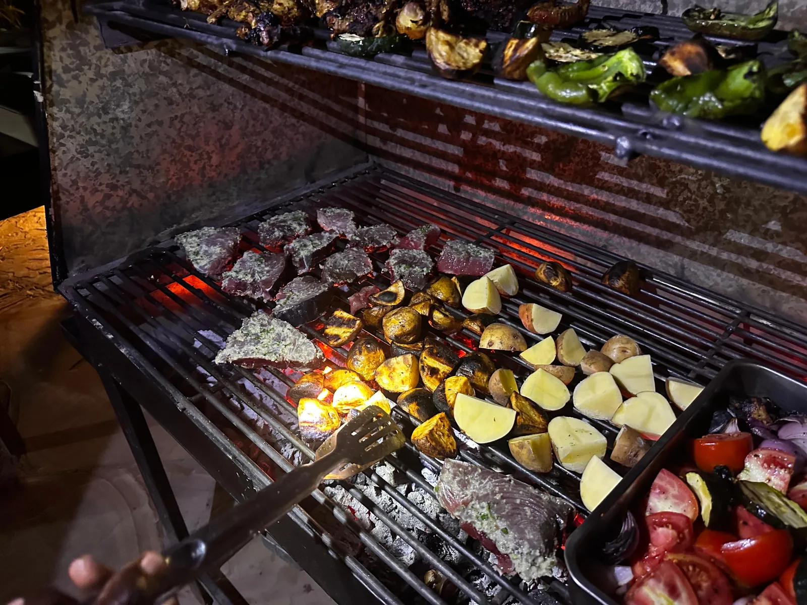 Grilování úlovků